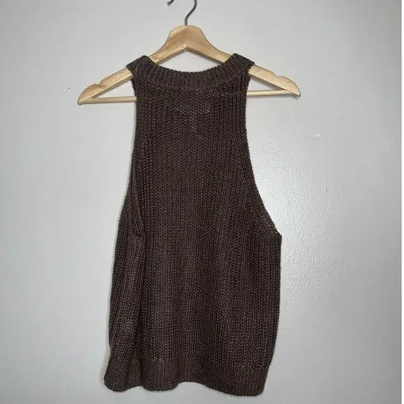Apiece Apart Brown Knit Tank Top - Picture 6 of 6